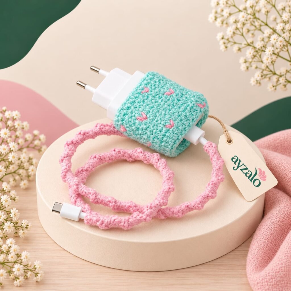 Handmade crochet accessories by Ayzalo