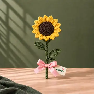 Ayzalo crochet sunflower