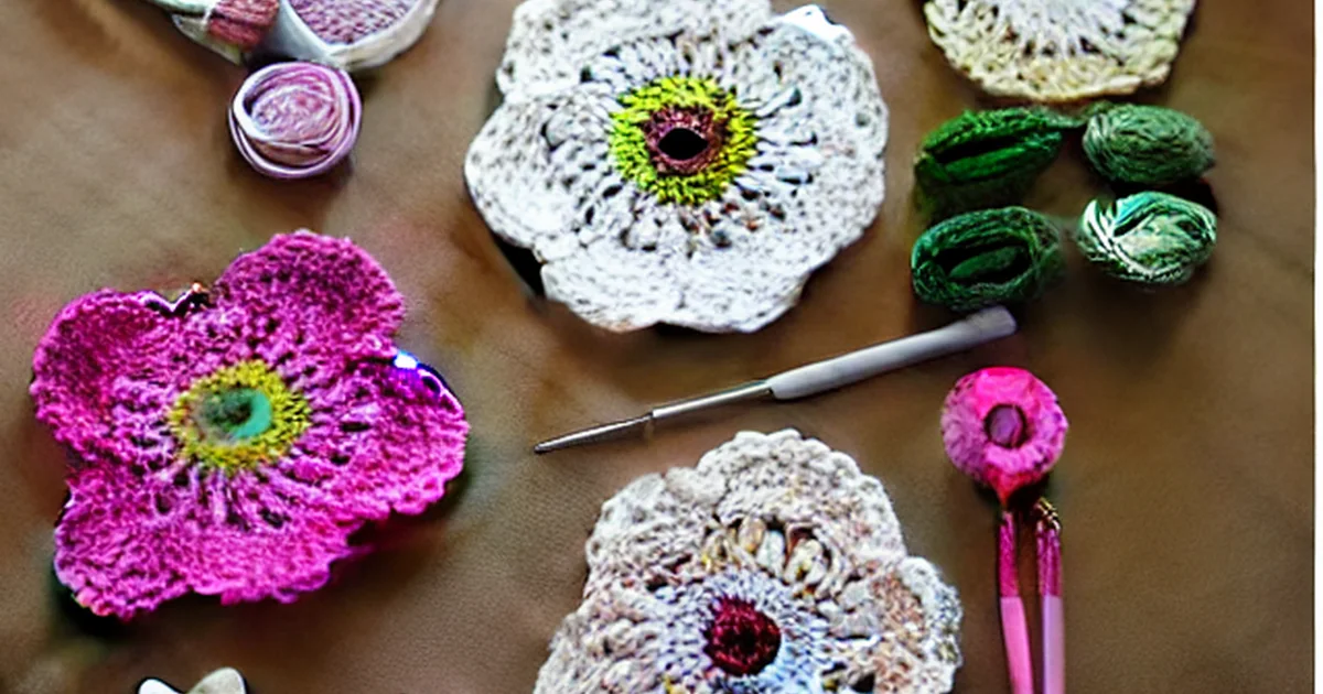 Handmade gifts for her in Pakistan with crochet flowers, charms and keepsake details by Ayzalo